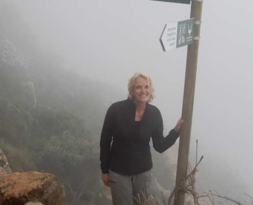 Lions Head in the fog